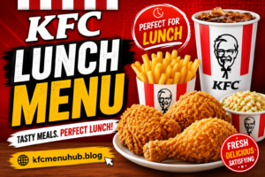 KFC Lunch Menu with Prices 2026