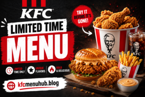 KFC Limited Time Menu with Prices 2026