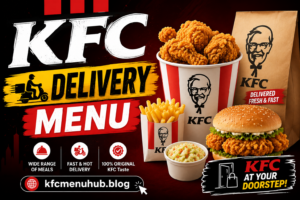 KFC Delivery Menu with Prices 2026