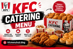 KFC Catering Menu with Prices 2026