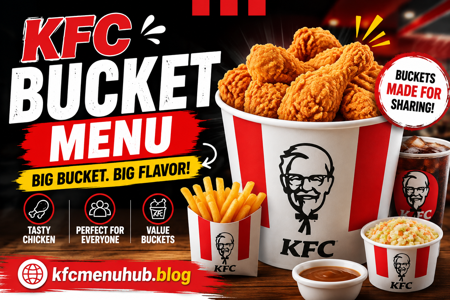 KFC Bucket Menu with Prices 2026